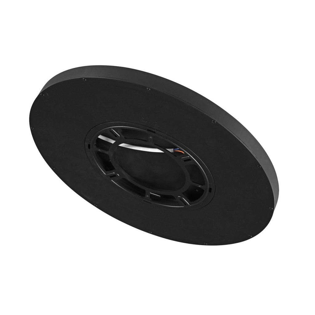 Plafoniera LED moderna nera tonda 60cm CCT 50W Light Prestige
