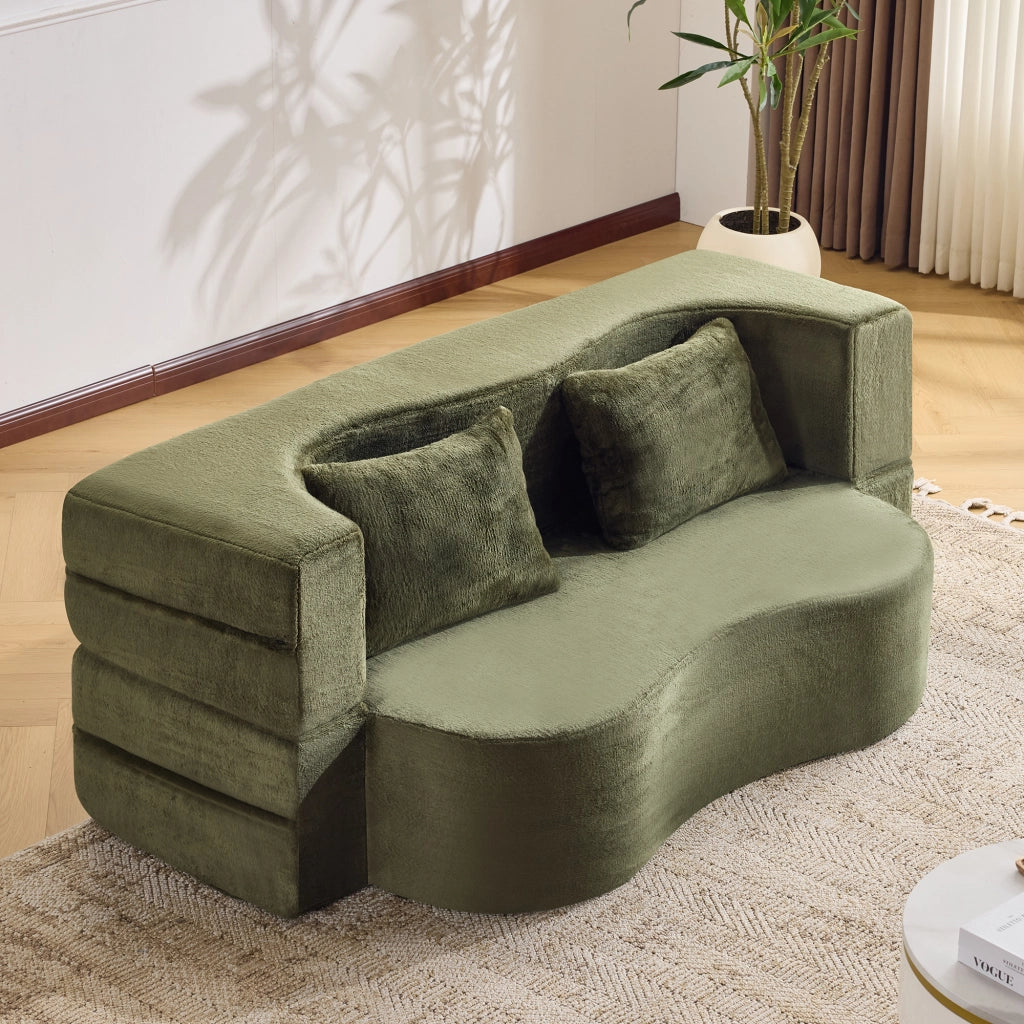Divano Letto Futon Pieghevole ¨C Xylo ¨C Verde