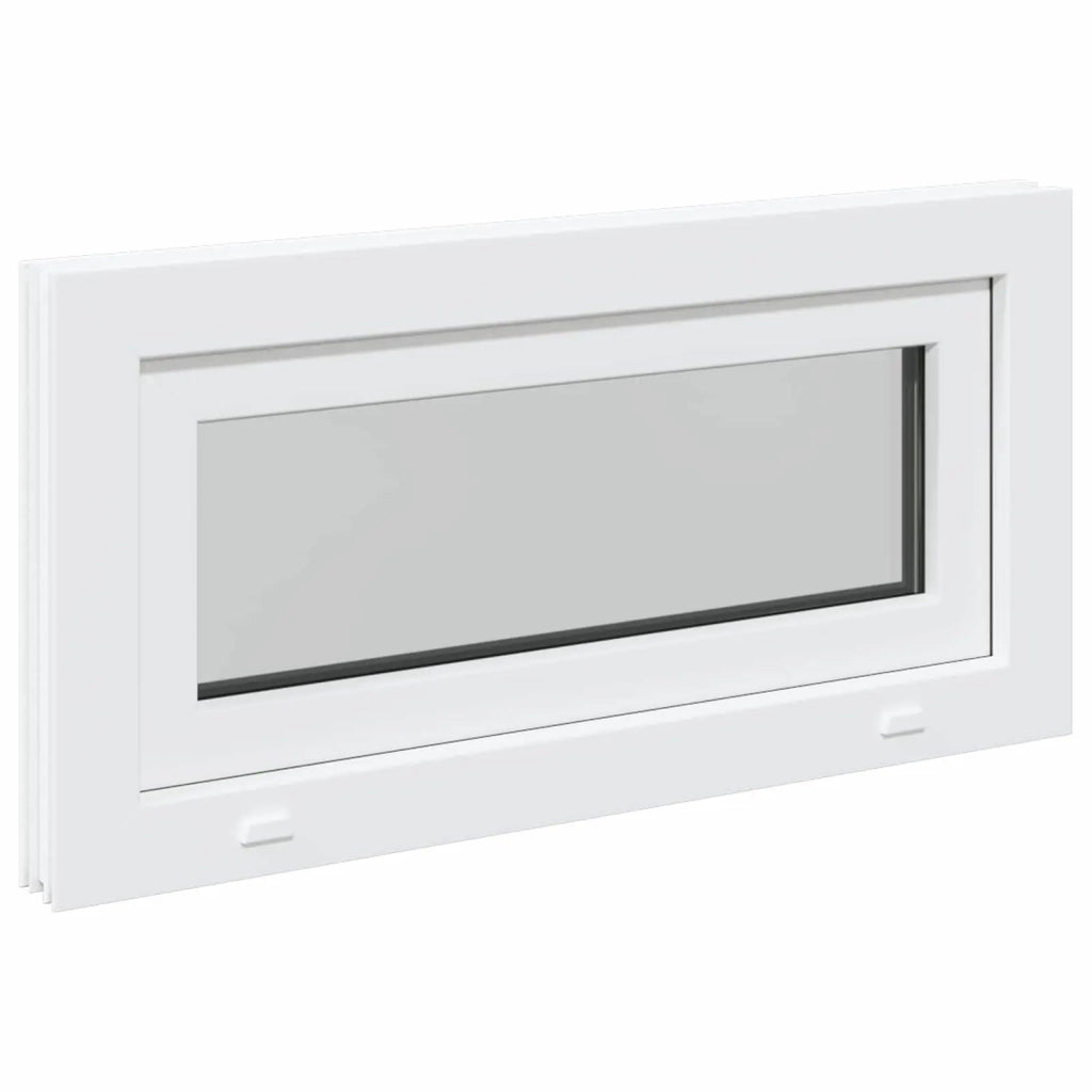 Finestra per Soffitta RISOR 80 x 40 cm PVC e Vetro Bianco 42047264