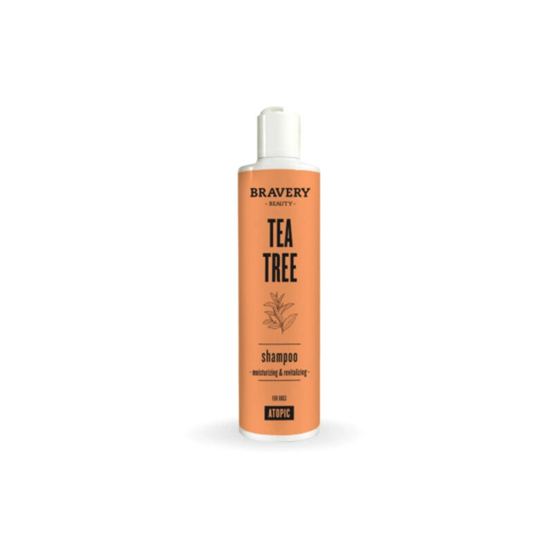 SHAMPOO DOG BRAVERY 300 ML ATOPIC ARBOL DE TE- 6,0 pz