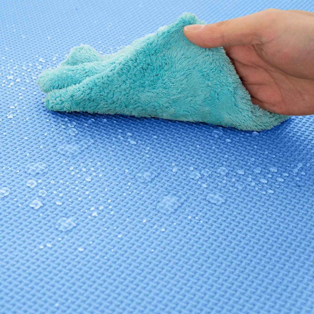 Tappetino per piscina 6 pcs Blu 2,16 m² Schiuma EVA 3433302