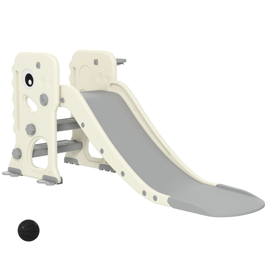 Scivolo per Bambini con Arrampicata e Canestro ¨C zephmum ¨C Verde