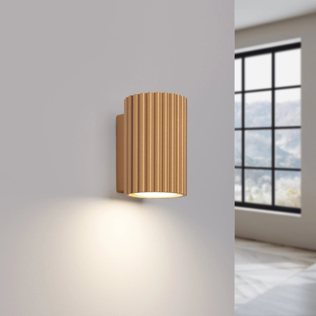 Lampada da parete KARBON 10 oro