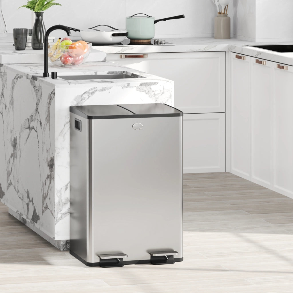 Cestino doppio per cucina ¨C Minimal ¨C 2x28L