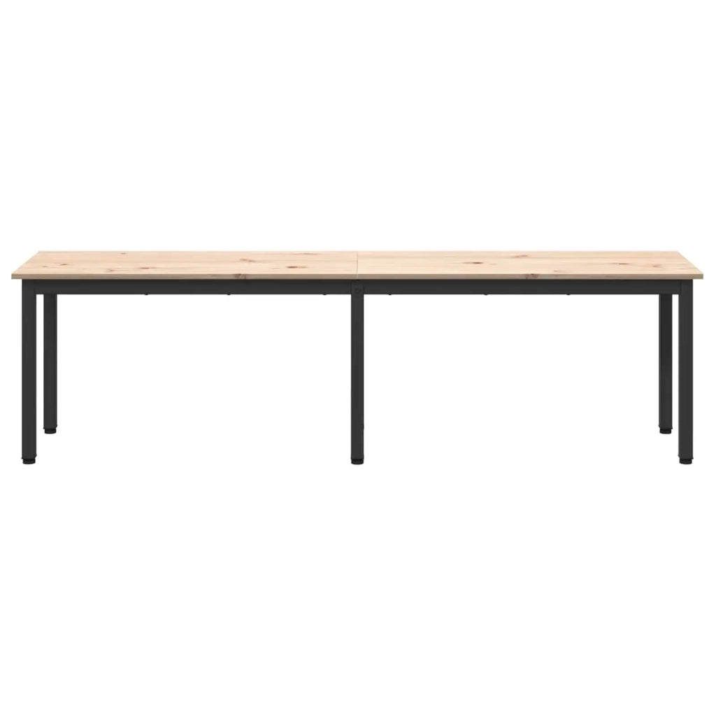 panchina Naturale 160 x 35 x 45 cm Pino massello 892775