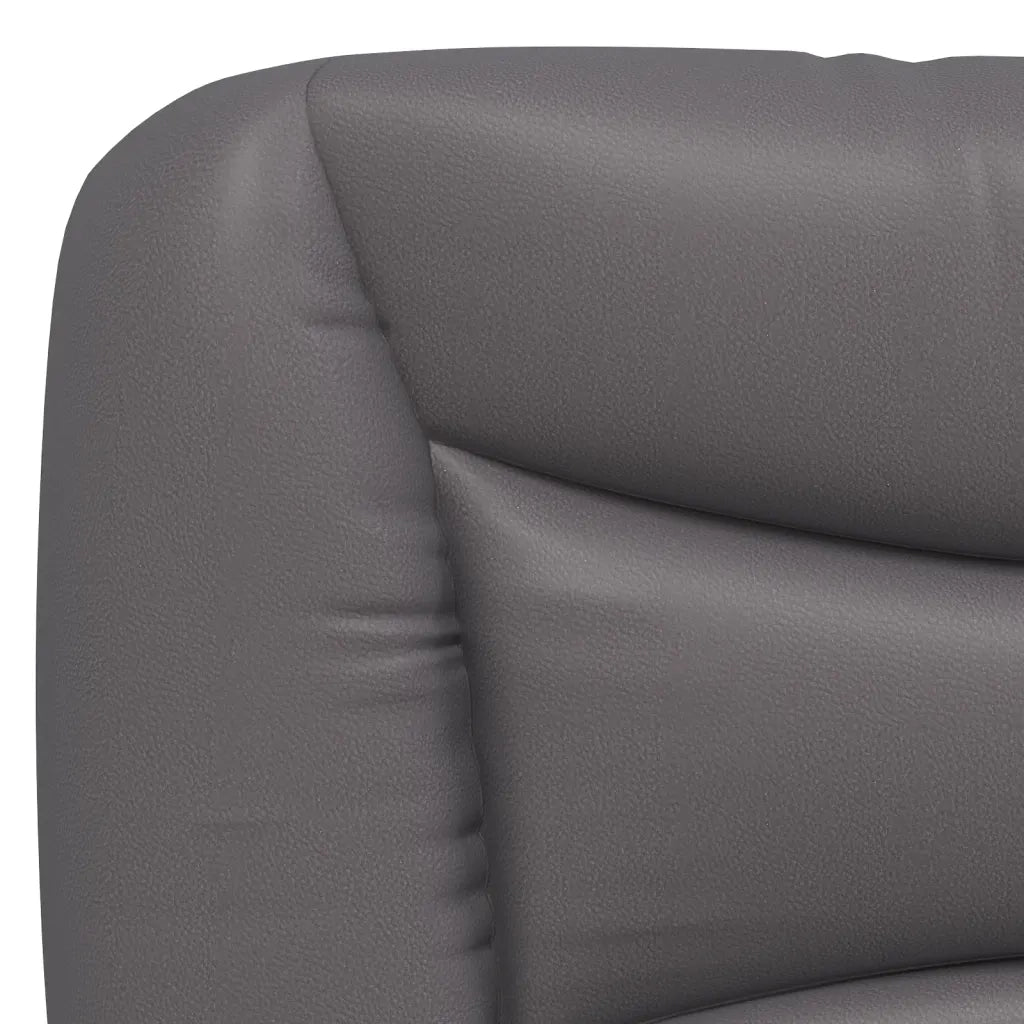 Cuscino Testiera Hvar Grigio 160 cm in Similpelle 374598