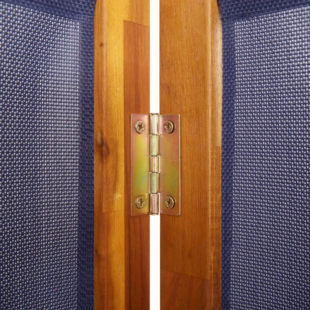 Divisorio Ambienti | Divider per stanze | Paravento a 3 Pannelli Blu Scuro 210x180 cm