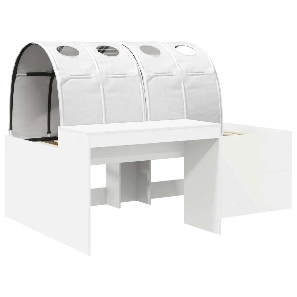 Letto con Tunnel 3 pz Bianco Legno ingegnerizzato 3423659