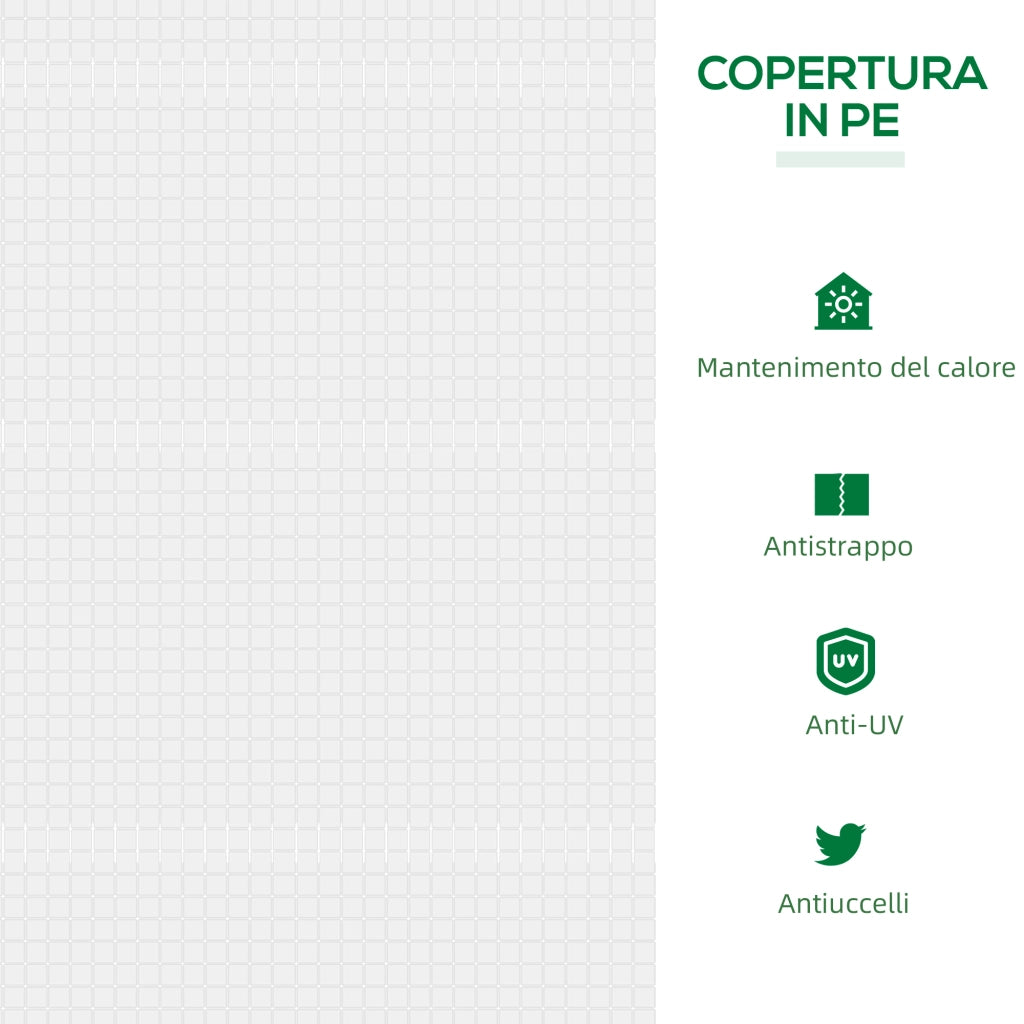 Serra da Giardino ¨C Minimal ¨C Bianco 120x60x60cm