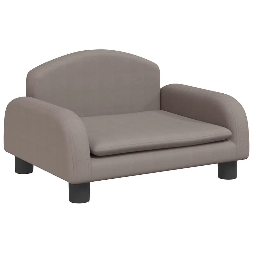Divano per Bambini-Sofa-Divanetto Tortora 50x40x30 cm in Tessuto
