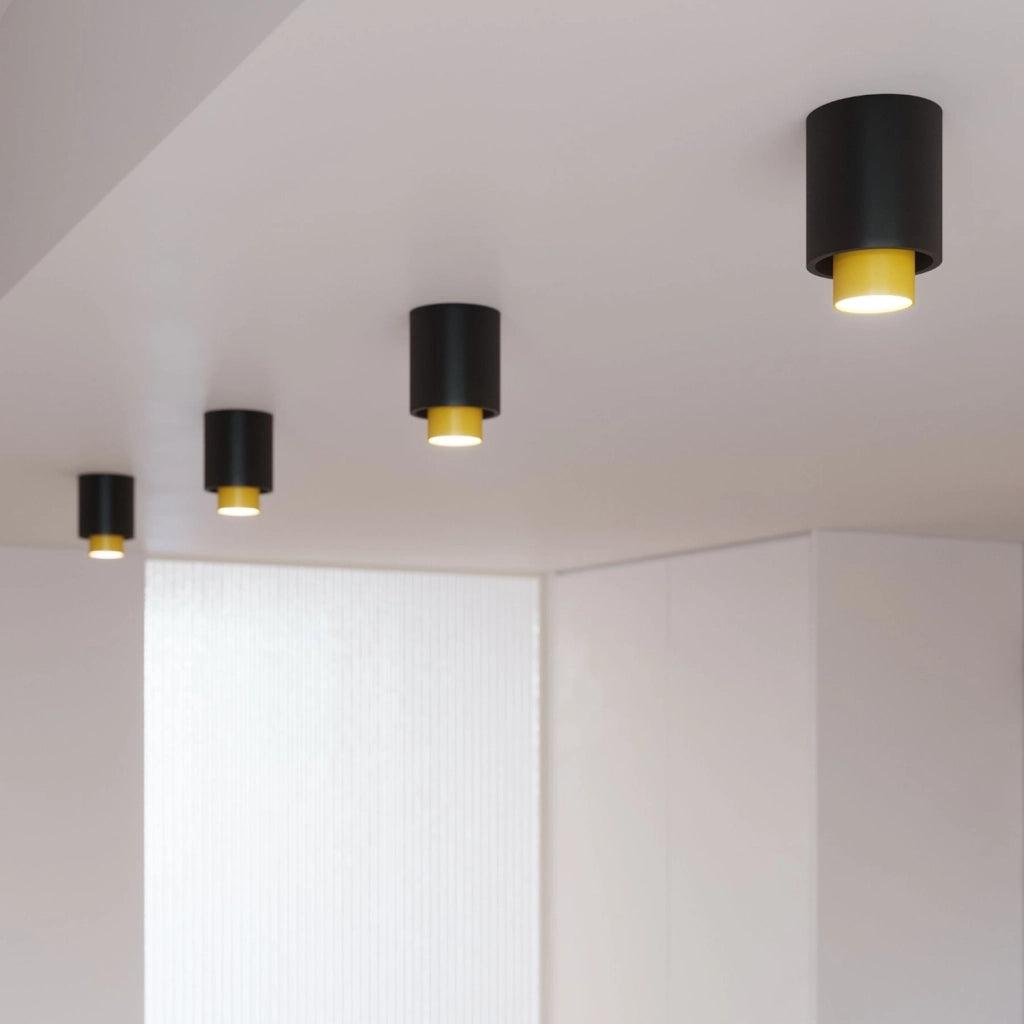 Lampada a soffitto NESI nero