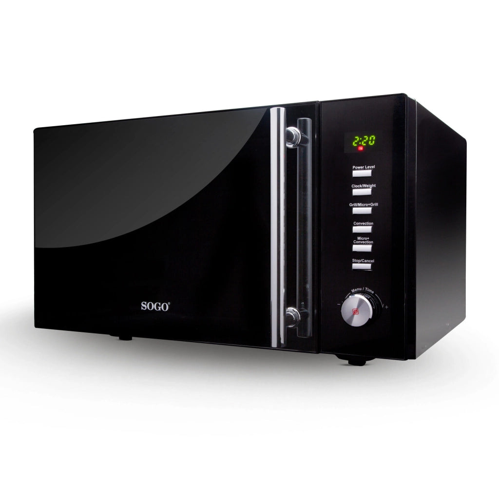 Forno microonde con grill e convezione 25L, 1950W con 8 programmi automatici e timer 95 min display LED - Sogo