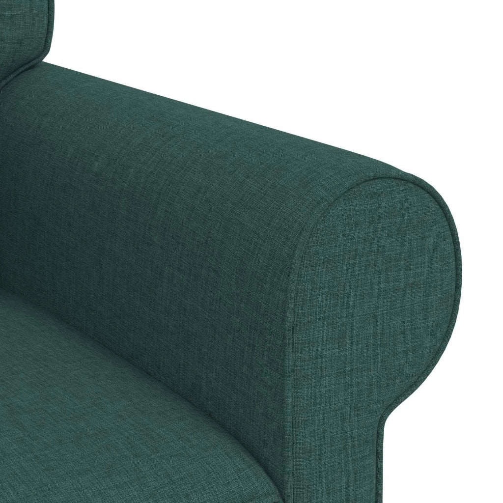 Divano Verde Scuro 95 x 82 x 80 cm Tessuto 42024295