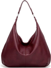 Borsa slouchy per donne - Pelle PU morbida