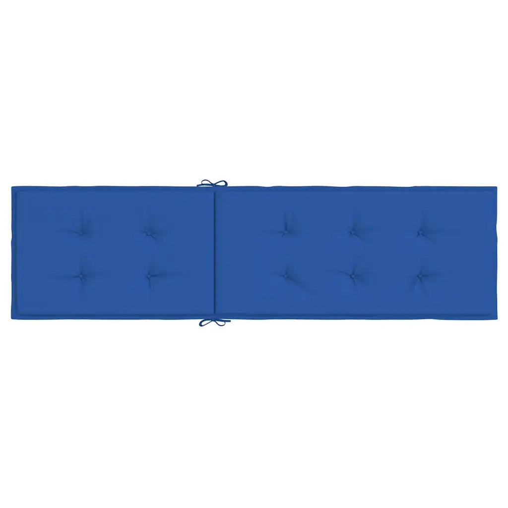 Cuscino per Sdraio Blu Reale (75+105)x50x4 cm 314183