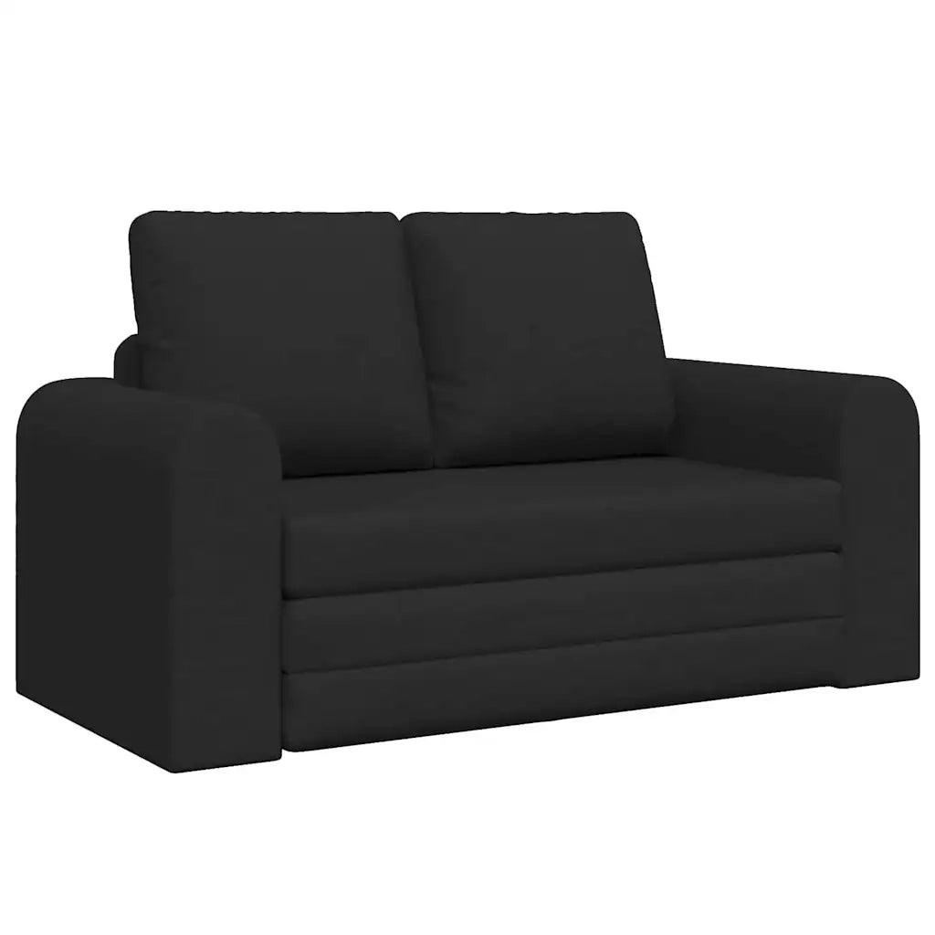Divano letto | Sof¨¤ letto | Letto singolo 60cm Nero Tessuto