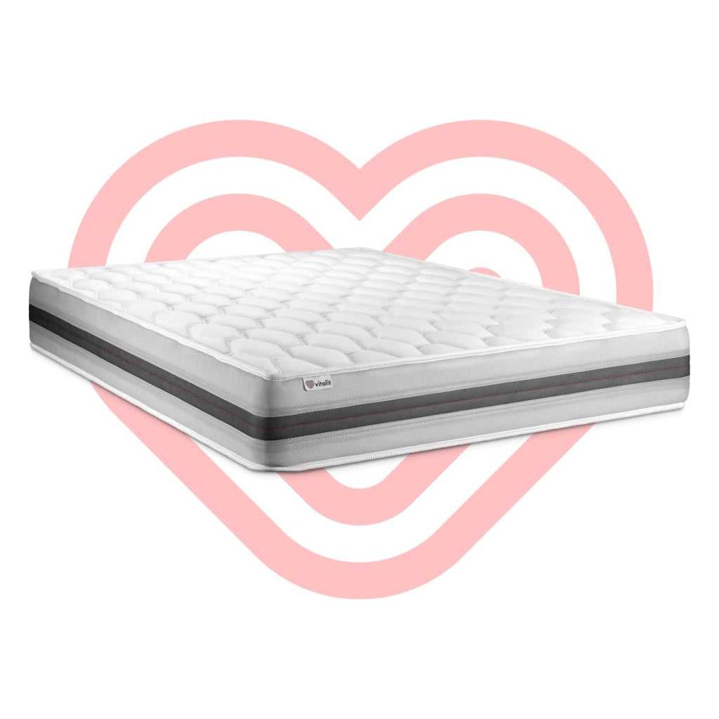 Materasso 200x200cm a molle insacchettate e memory foam - Vitalspring Recover