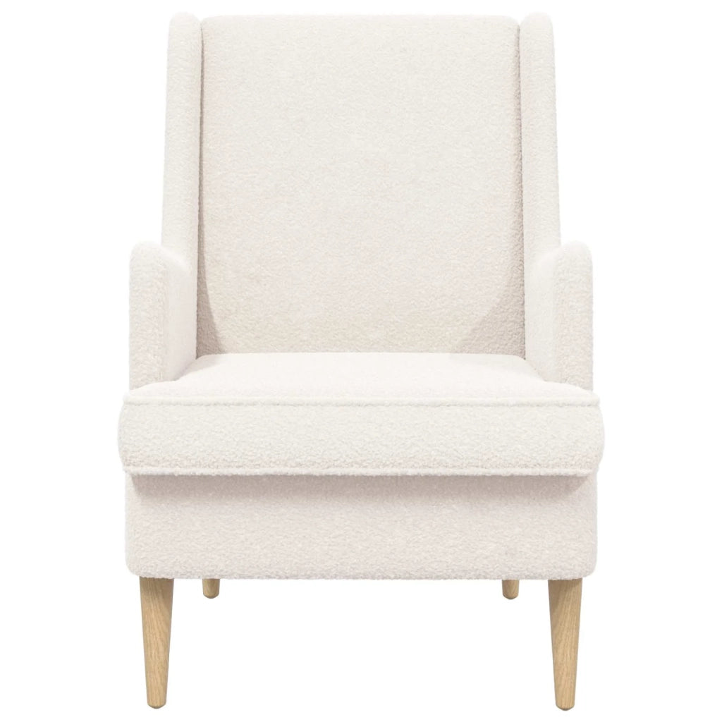Poltrona Crema Bouclé 42029957