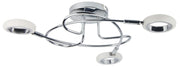 Plafoniera LED Candellux Aurelion 3 luci cromata 49cm