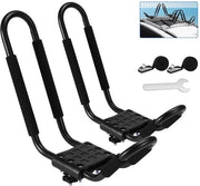 Sostegno per Kayak Universale a J-Bar - Materiale Resistente all'Usura/Ferro - Installazione Facile - Duraturo/Waterproof - Adatto per Kayak/Canoti