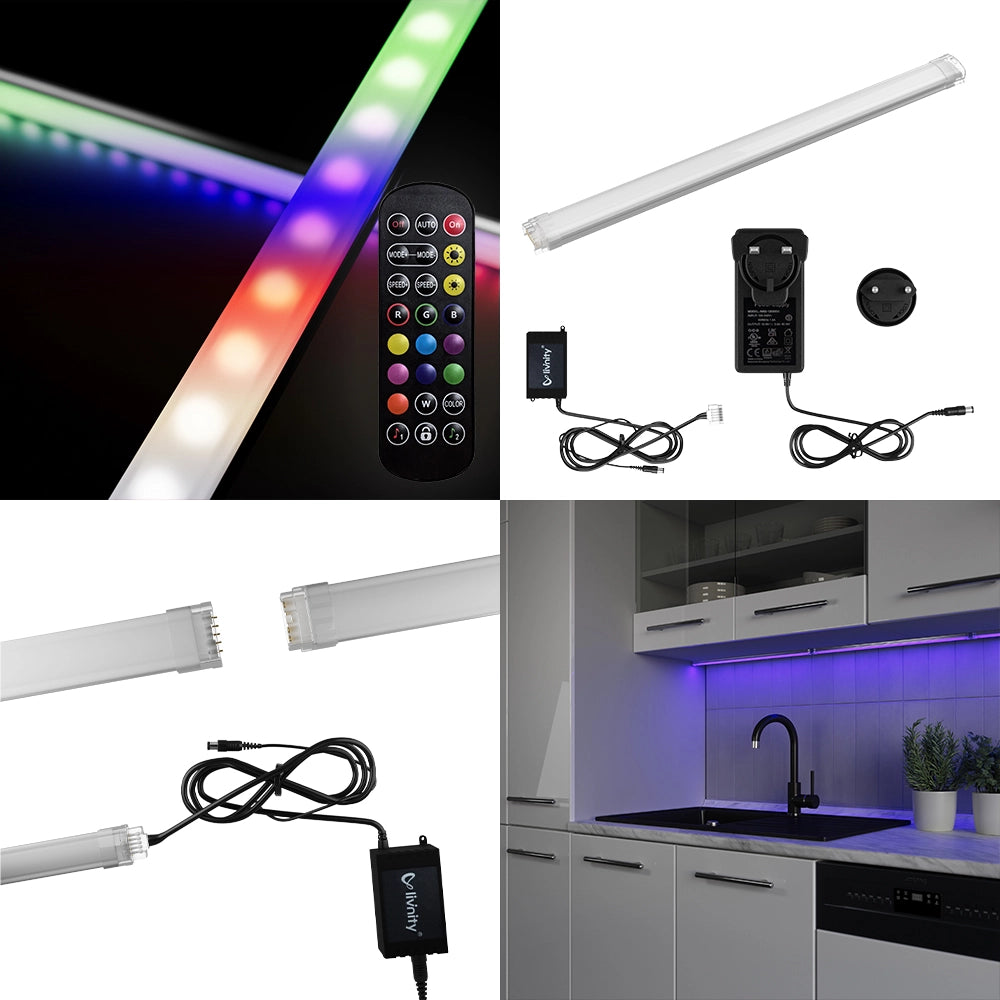 Vicco Striscia LED Bianco 80 cm