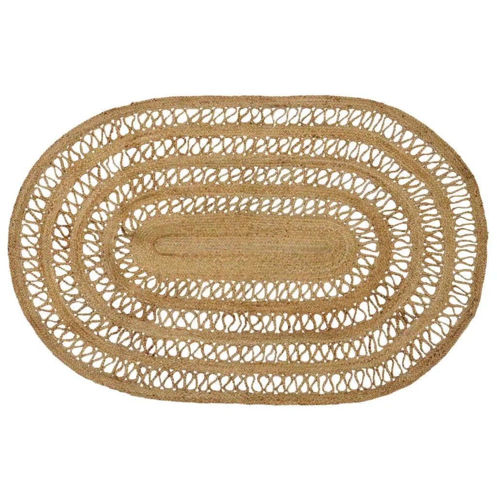 Tappeti per area Naturale 122 x 183 cm Juta