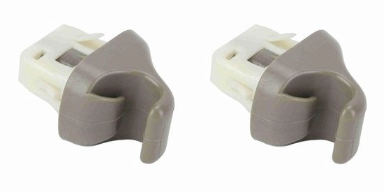 Supporto clip per zanne di sole - 2 pezzi - Materiale ABS - Compatibile con 2008-2012 - Resistente allo shock - Clip per zanne di sole sostitutiva