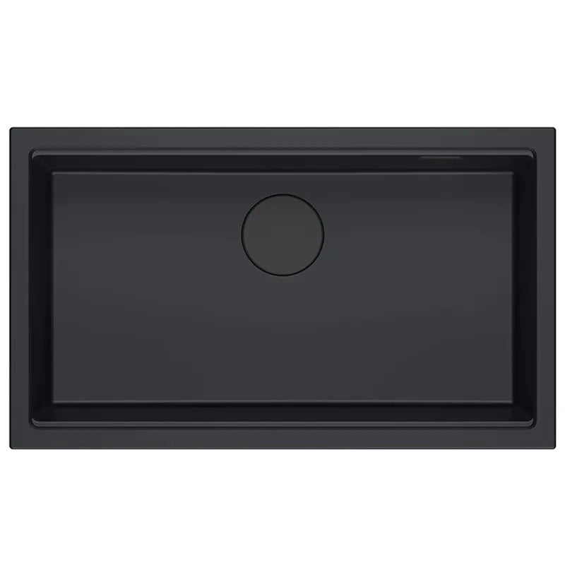 Lavello In Granito Logan 110 Black Tappo nero