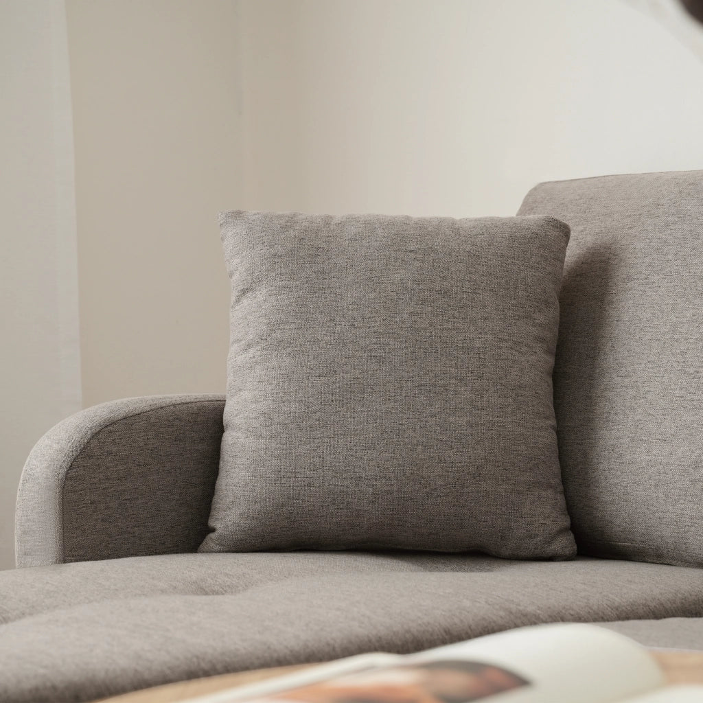 DIVANO ANGOLARE MODULARE 166x118x77 cm Grigio scuro