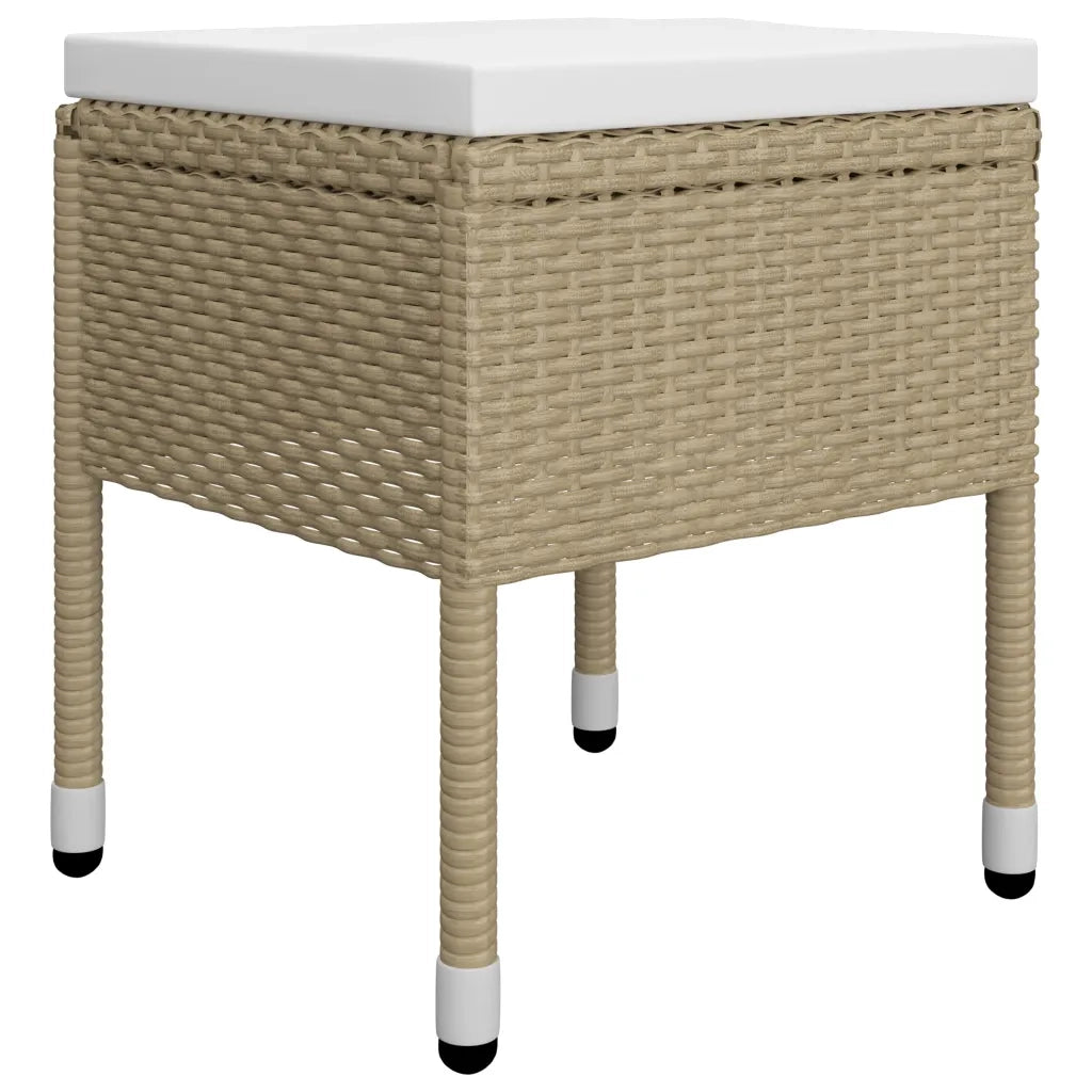 Set Mobili da Pranzo per Giardino 5 pz Beige 3068693