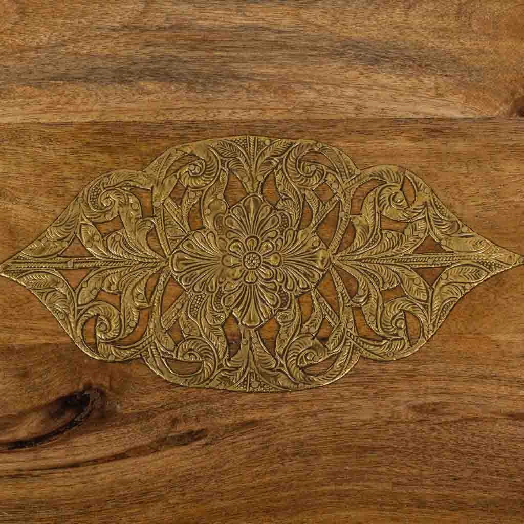 Vassoio in legno 47x31x16h