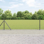 Palo della recinzione Grigio 100 x 0,4 m (rete 25 x 25 mm)