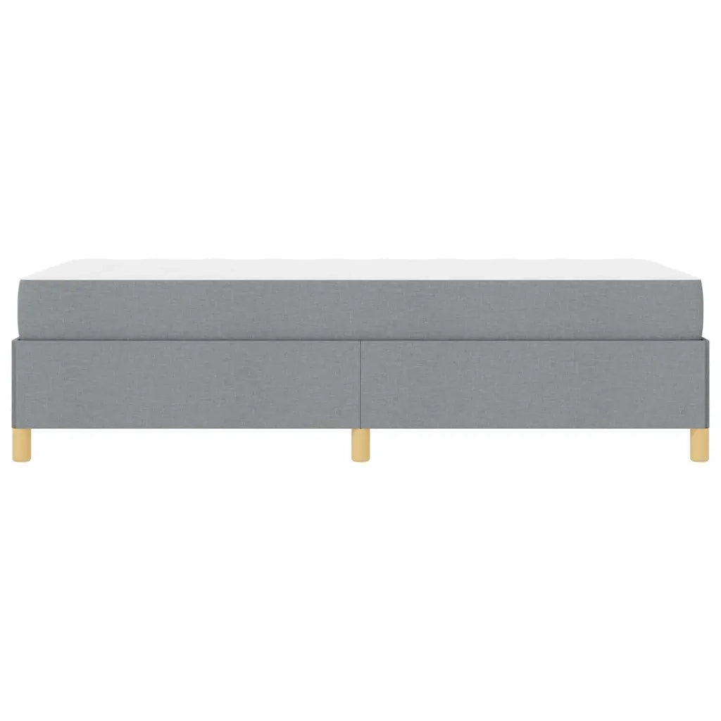 Struttura del letto Grigio chiaro 90 x 200 cm Tessuto 3398906