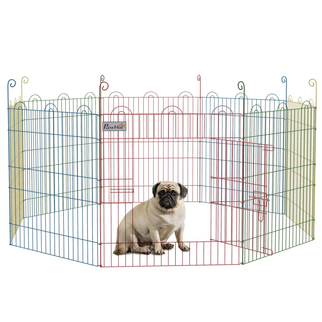 Recinto modulare per cuccioli ¨C Xylo ¨C acciaio colorato ?156x60H cm