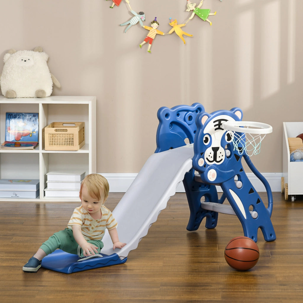 Toboga Bambini con Canestro ¨C zephmum ¨C Blu 18-36 Mesi