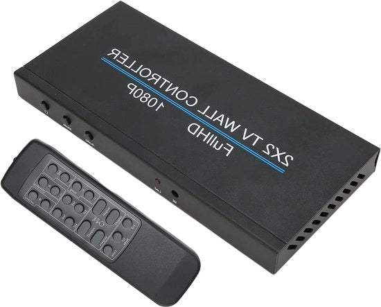 Controller di Pannello Video HDMI 1080P 60Hz - Processore per Pannello TV per Display di Splicing - Supporta Input HDMI 1.3 e 4 Output HDMI (Fase EU) .