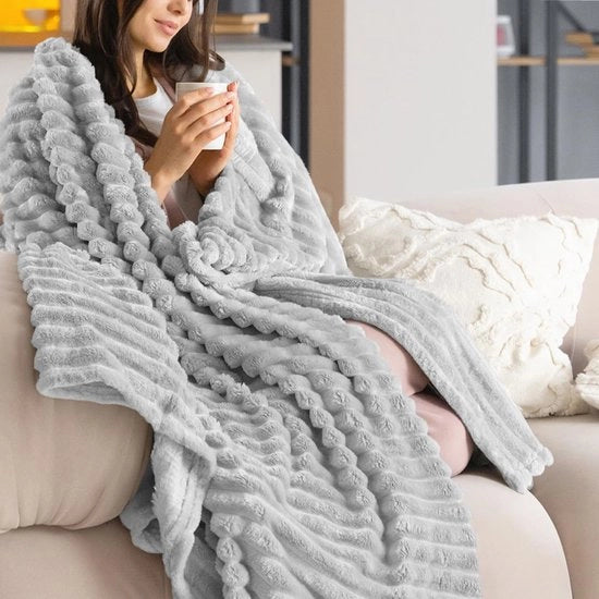 Coperta in Flanella - Ultraleggera e Calda - 1 pezzo - Microfibra