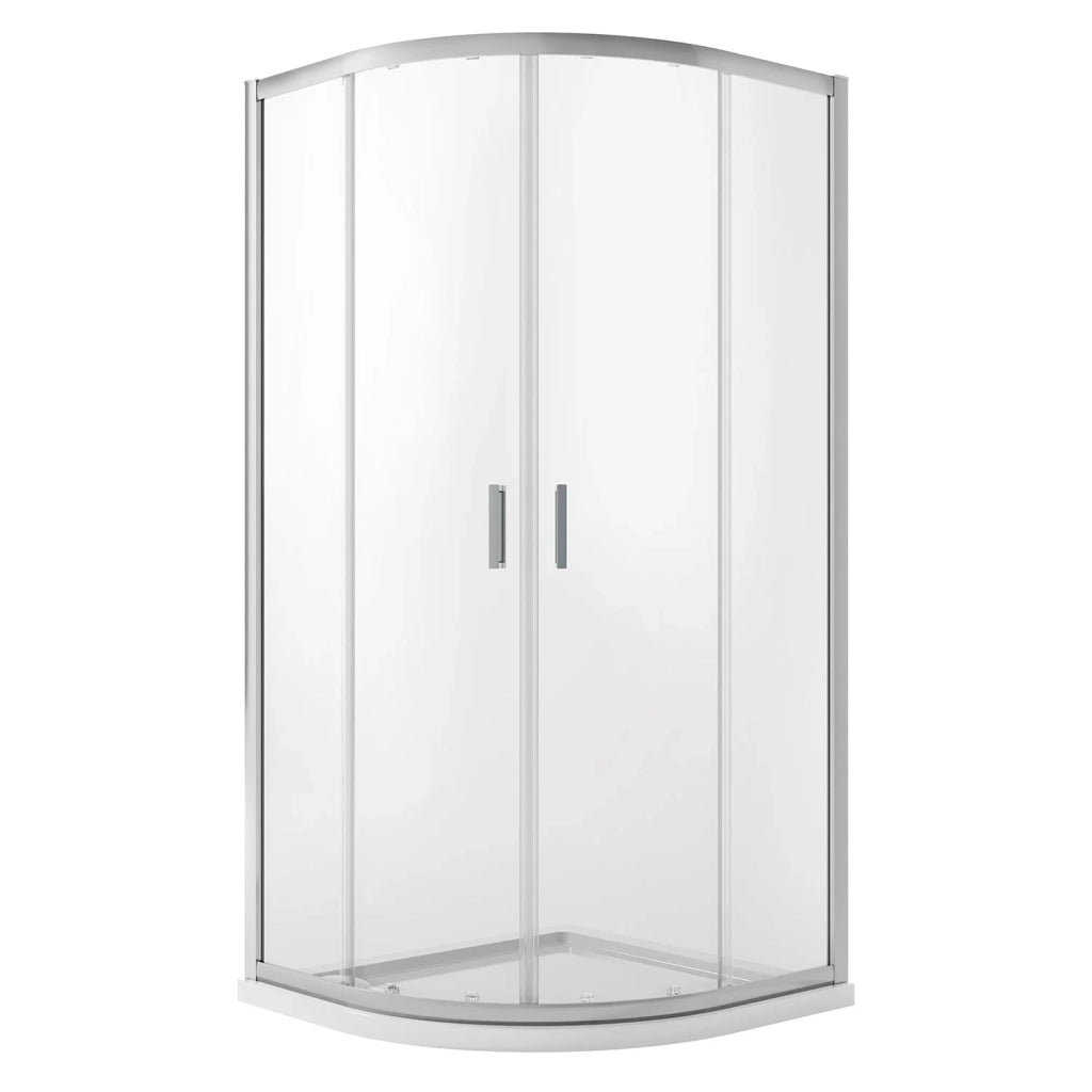 Box Doccia Semicircolare 80x80 H185 Trasparente 6mm mod. Ready