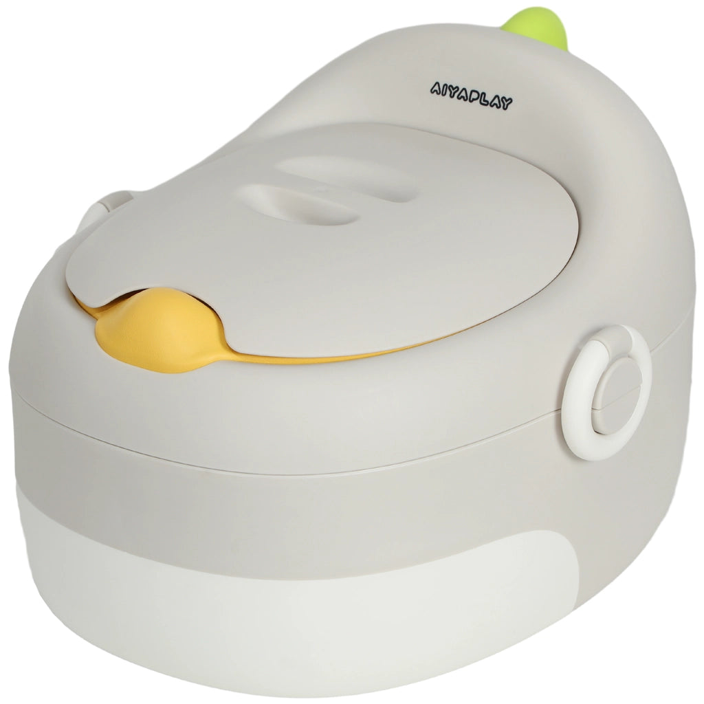 Vasino 3 in 1 per bambini ¨C Xylo ¨C Sedile rimovibile, imbottitura similpelle, grigio, 6 mesi-6 anni
