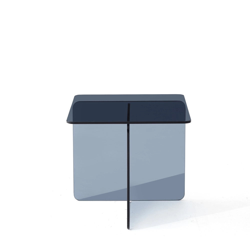 Tavolino da Caff¨¨ in Vetro Temperato ¨C MINIMAL ¨C Trasparente, Design Moderno