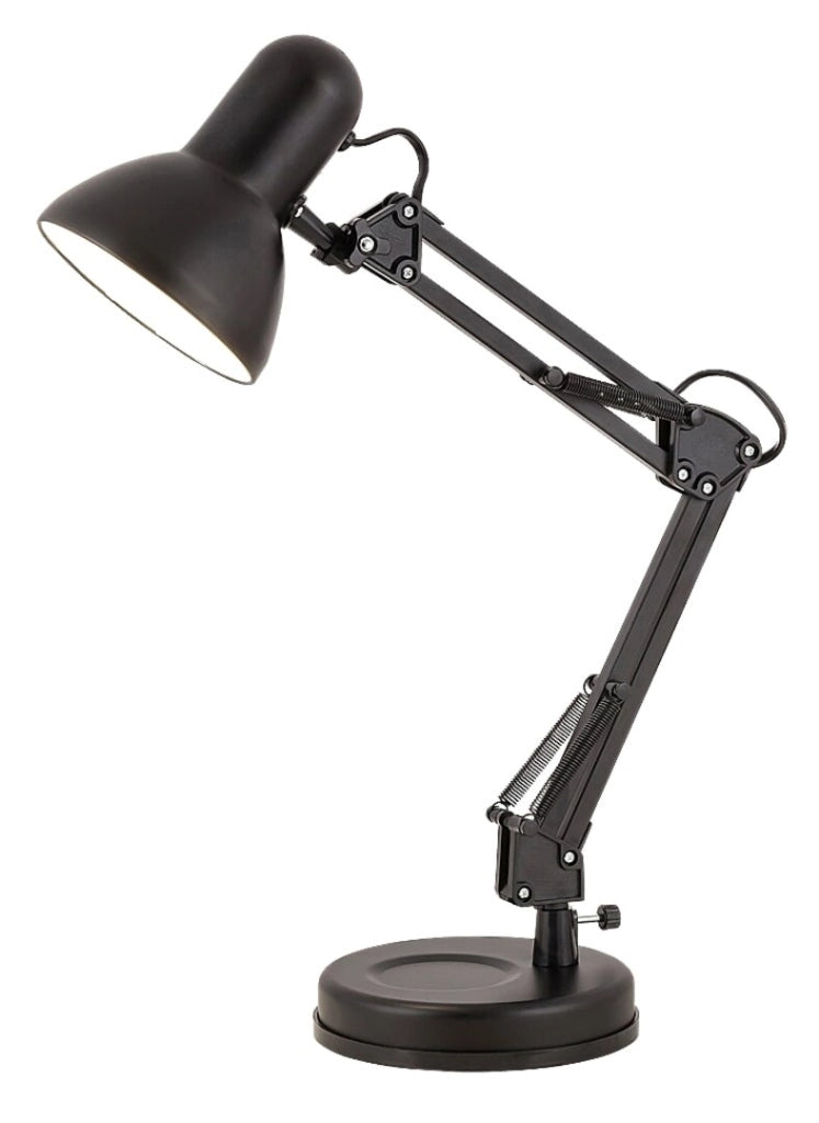 Lampada da scrivania nera metallo E27 Samson 4212 Rabalux