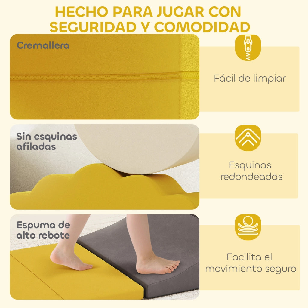 Blocchi di psicomotricit¨¤ per bambini ¨C Minimal ¨C giallo