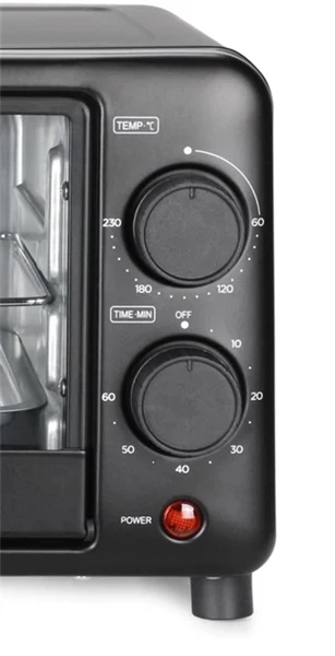 Forno a microonde 10 LT Kumtel nero
