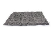 Tappeto Bagno Retro Gommato Antiscivolo Lavorazione Shaggy Modello Passatello - 60x120 - Stone