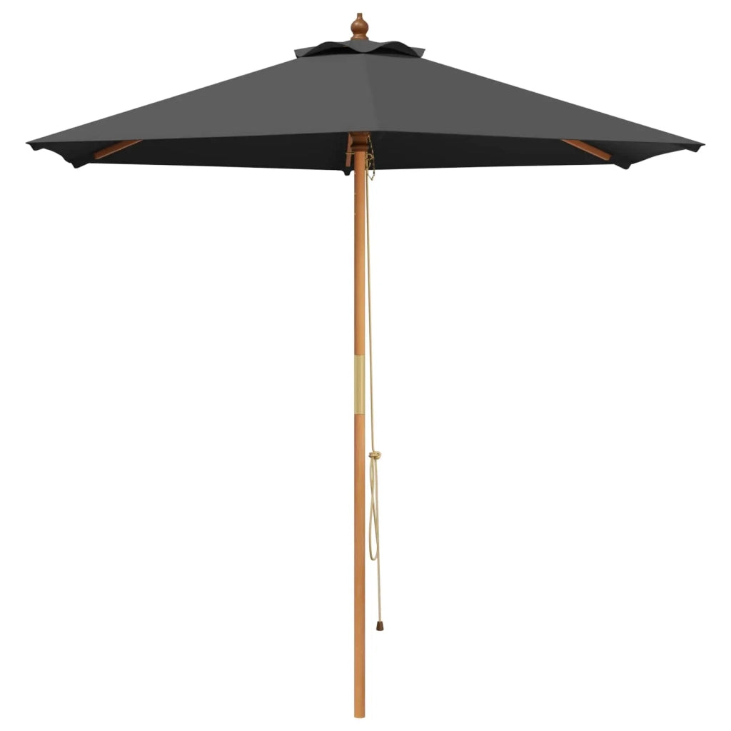 Set da pranzo da esterno con ombrellone 6 pz 3438531