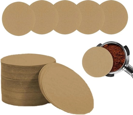 Filtro per Caffè a Forma Circolare da 64 mm, 400 pezzi per Filtri per Macchina da Caffè Espresso