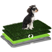 Toilette per Cani con Erba Artificiale ¨C Xylo ¨C Verde 67x41x3,5 cm