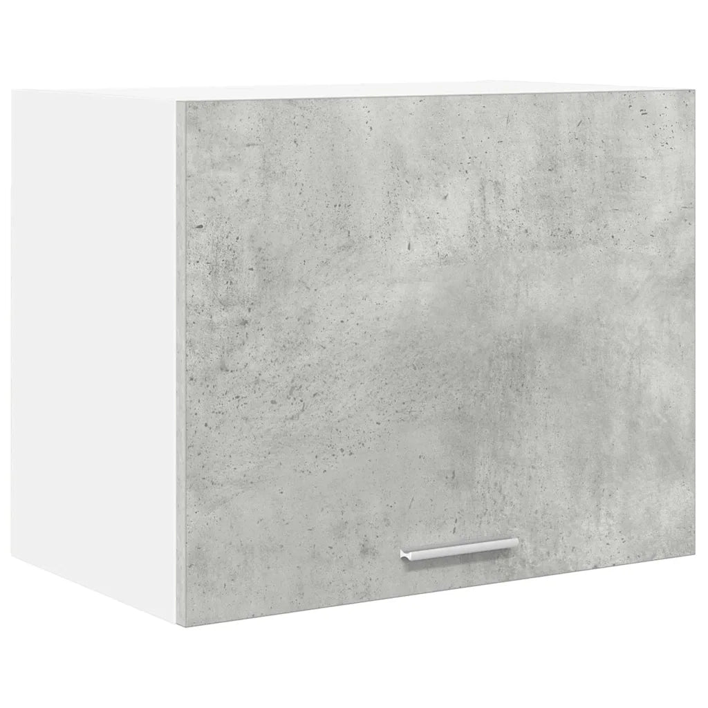 Armadio pensile 2 pcs Grigio Cemento e Bianco 50 x 31 x 40 cm 884153