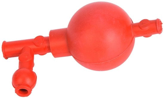 Aspiratore in gomma con 3 aperture per pipettazione