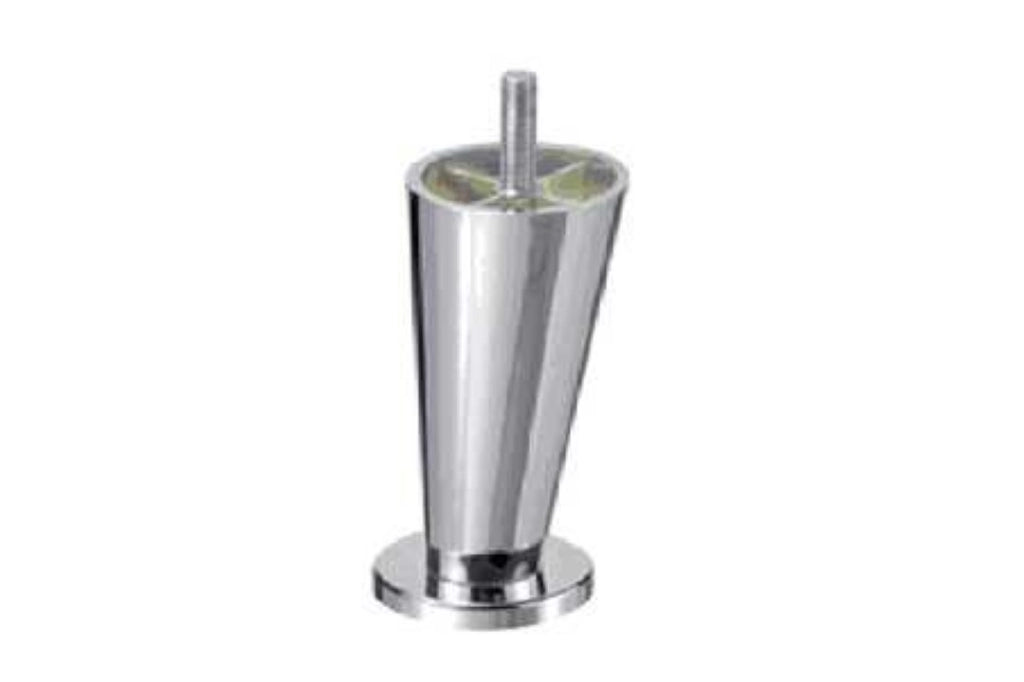 Piede Con.Obl H130B60D60 Cromo Met. - Masidef